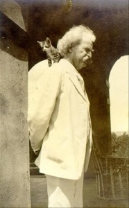 Mark-Twain-with-Cat-on-His-Shoulder-186x300